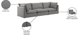 Mackenzie Modular Sofa: Versatile Seating with Soft Linen Texture for Stylish Contemporary Spaces
