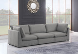 Mackenzie Modular Sofa: Versatile Seating with Soft Linen Texture for Stylish Contemporary Spaces