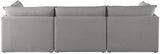 Mackenzie Modular Sofa: Versatile Seating with Soft Linen Texture for Stylish Contemporary Spaces
