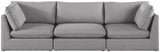 Mackenzie Modular Sofa: Versatile Seating with Soft Linen Texture for Stylish Contemporary Spaces