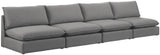 Mackenzie Modular Sofa: Versatile Seating with Soft Linen Texture for Stylish Contemporary Spaces