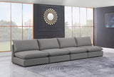 Mackenzie Modular Sofa: Versatile Seating with Soft Linen Texture for Stylish Contemporary Spaces