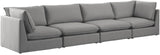 Mackenzie Modular Sofa: Versatile Seating with Soft Linen Texture for Stylish Contemporary Spaces