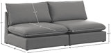 Mackenzie Modular Sofa: Versatile Seating with Soft Linen Texture for Stylish Contemporary Spaces