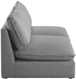 Mackenzie Modular Sofa: Versatile Seating with Soft Linen Texture for Stylish Contemporary Spaces