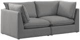 Mackenzie Modular Sofa: Versatile Seating with Soft Linen Texture for Stylish Contemporary Spaces