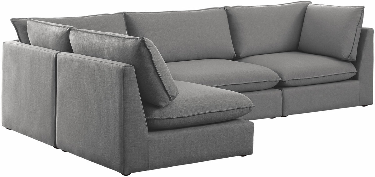 Mackenzie Modular Sectional Sofa - Soft Linen Fabric, Infinite Configurations for Modern Living