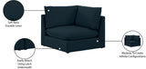 Mackenzie Corner Chair – Elegant Linen Textured Upholstery for Contemporary Living Spaces