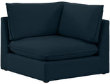Mackenzie Corner Chair – Elegant Linen Textured Upholstery for Contemporary Living Spaces