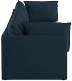 Mackenzie Modular Sofa: Versatile Seating with Soft Linen Texture for Stylish Contemporary Spaces