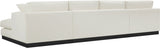 Johanna 3-Piece Sectional Sofa - Elegant Mid-Century Design with Cozy Cushions and Durable Frame