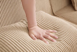 MARTHA 81" Loveseat with 1 Ottoman
