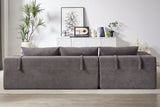 NOUVA 108" Chenille Left Chaise Sectional