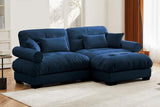 CLOUDIES 94" Loveseat with 1 Ottoman