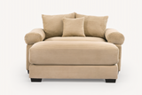 DESEO 54" Chair with 1 Ottoman