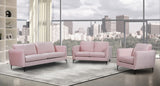 Poppy Black Velvet Chair - Luxurious Contemporary Design with Plush Support & Stylish Matte Legs