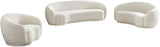 Hyde Contemporary Loveseat with Chic Rounded Back, Plush Comfort, and Stylish Modern Design