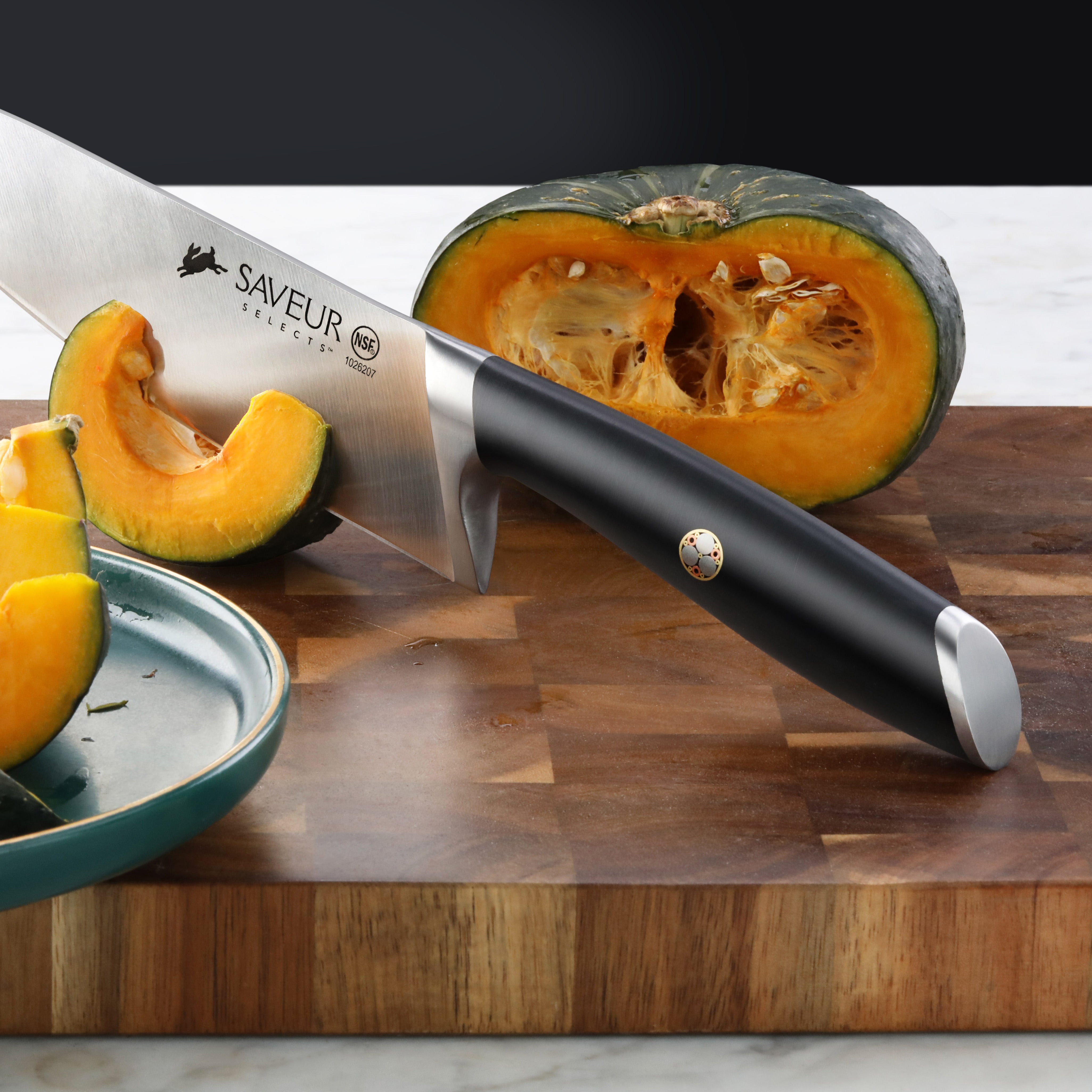 Saveur Selects 8-Inch Chef's Knife, Forged German Steel, 1026207