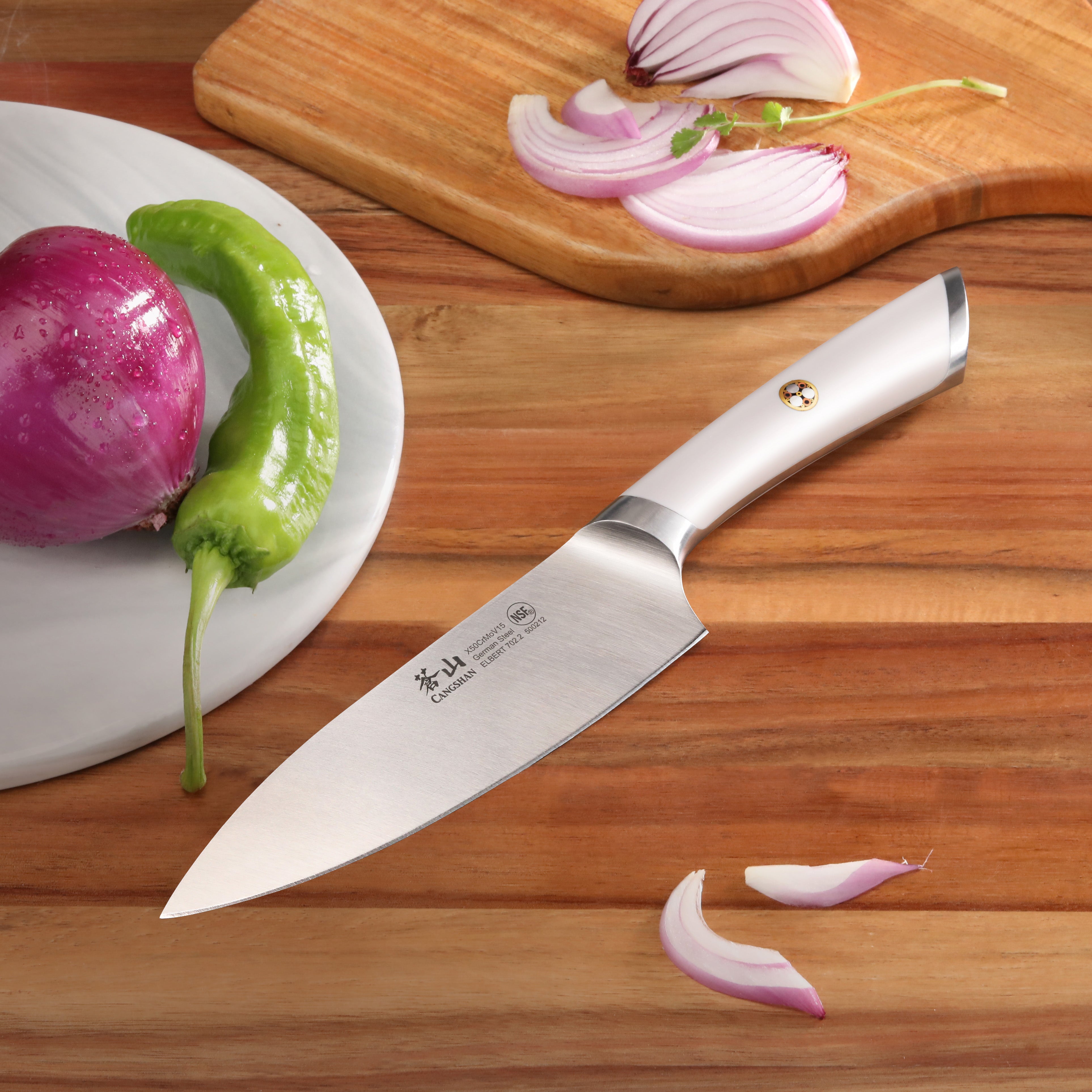 ELBERT Series Chef's Knives, Forged German Steel