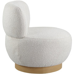 Calais Boucle Fabric Accent Chair