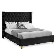 Barolo Velvet Bed