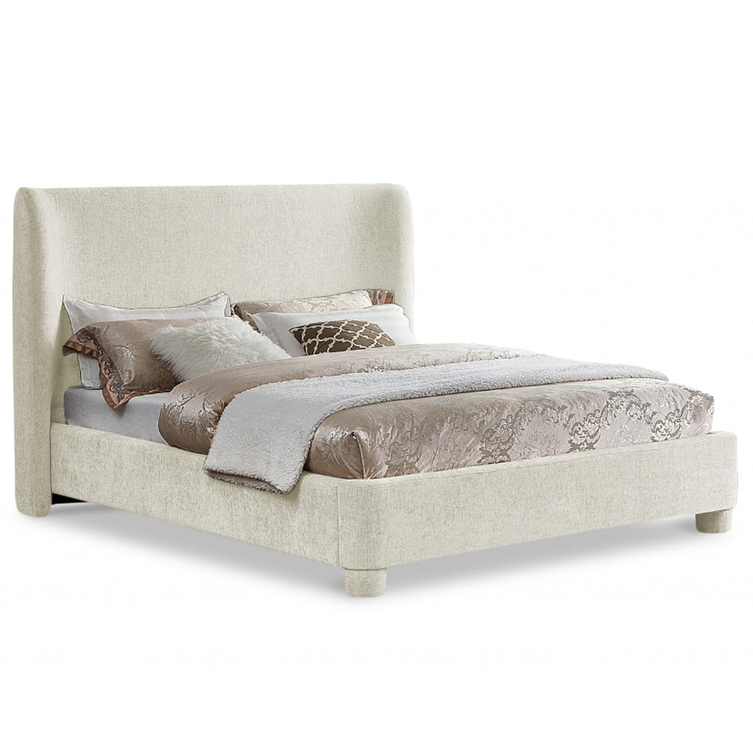 Penny Chenille Fabric Queen Bed