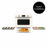 Countertop Combi Oven with Air Fry & Steam - Retro-Style Cream