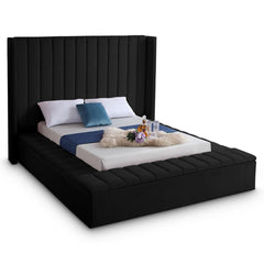 Kiki Velvet King Bed