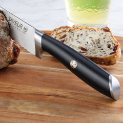 Saveur Selects 8-Inch Bread Knife, Forged German Steel, 1026221