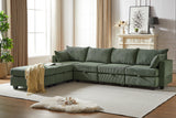 HARLOW 114" Corduroy Sofa w/ Storage
