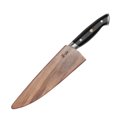 Z Series 8-Inch Forged Chef Knife with Walnut Sheath, Forged German Steel, 62731