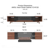LTV-3500 Pro Plus 150'' Wall-Mount Cinematic ALR Screen Bundle