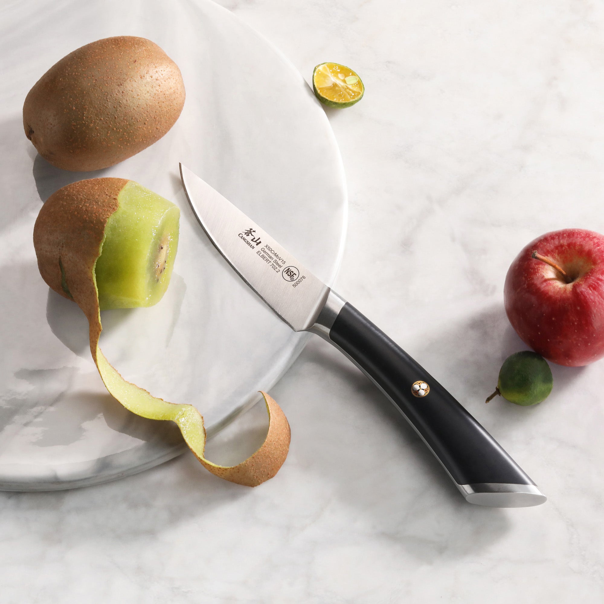 ELBERT Series 3.5-Inch Paring Knife, Forged German Steel