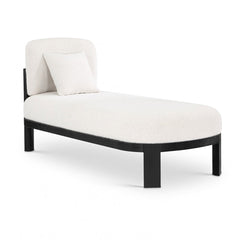 Maybourne Boucle Fabric Chaise / Bench