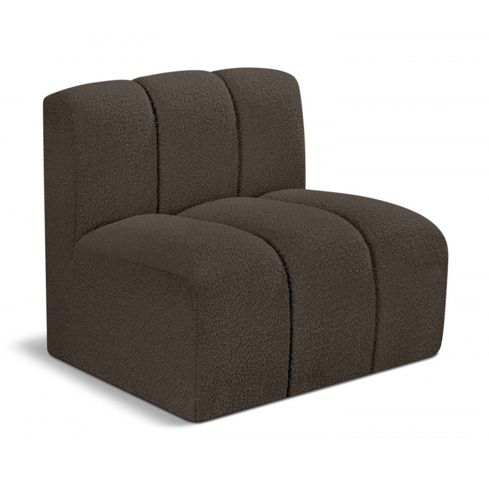 Arc Boucle Fabric Modular Chair