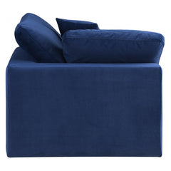 Comfy Velvet Corner Chair