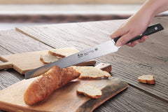 TG Series 10.25-Inch Bread Knife, Swedish 12C27M Steel, 62199