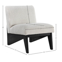 Chapman Boucle Fabric Accent Chair