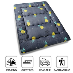 MAXYOYO Floor Mattress, Ultra -Thick Grey Pineapple Futon Mattress