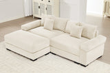 DESEO 92" Loveseat with 1 Ottoman