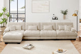 CLOUDIES 173" Sofa 4 Seater with 1 Ottoman