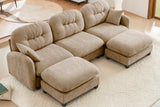 MOLLY 107" 3 Seater with 2 Ottomans