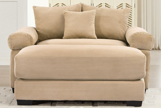 DESEO 54" Chair with 1 Ottoman