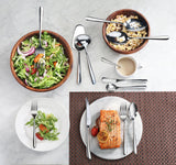 RAIN II Series Slotted Serving Spoon, Forged Stainless Steel, Mirror Finish, 505118