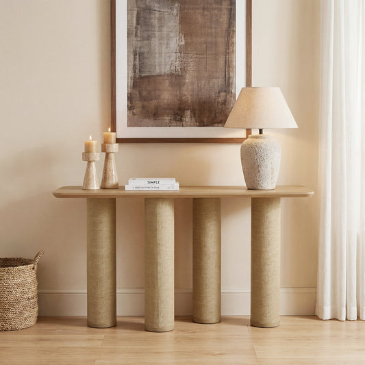 Drift 59'' Console Table Walnut