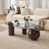 Eden 55'' Modern Coffee Table
