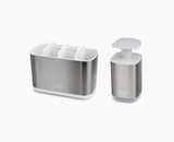 2-piece Stainless-steel Bathroom Sink Set