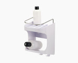 Capsule™ 2-tier White Shower Shelf