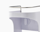 Capsule™ 2-tier White Shower Shelf