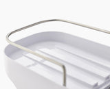 Capsule™ 2-tier White Shower Shelf